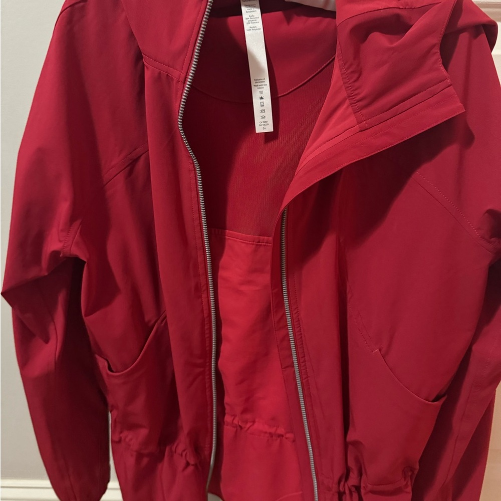 lululemon athletica Bold Red Utility Jacket